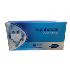 Tapabocas Azul Caja x 50...